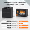 POOVER 12.8v 12ah LiFEPO4 Battery, Lithium Battery For Fish Finder
