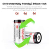 POOVER 3.7V 16340 Lithium-ion Batteries 750mAh