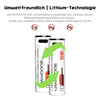 POOVER 1.5V USB AA Lithium ion Batteries 3000mWh