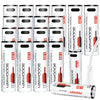 POOVER 1.5V USB AA Lithium ion Batteries 3000mWh